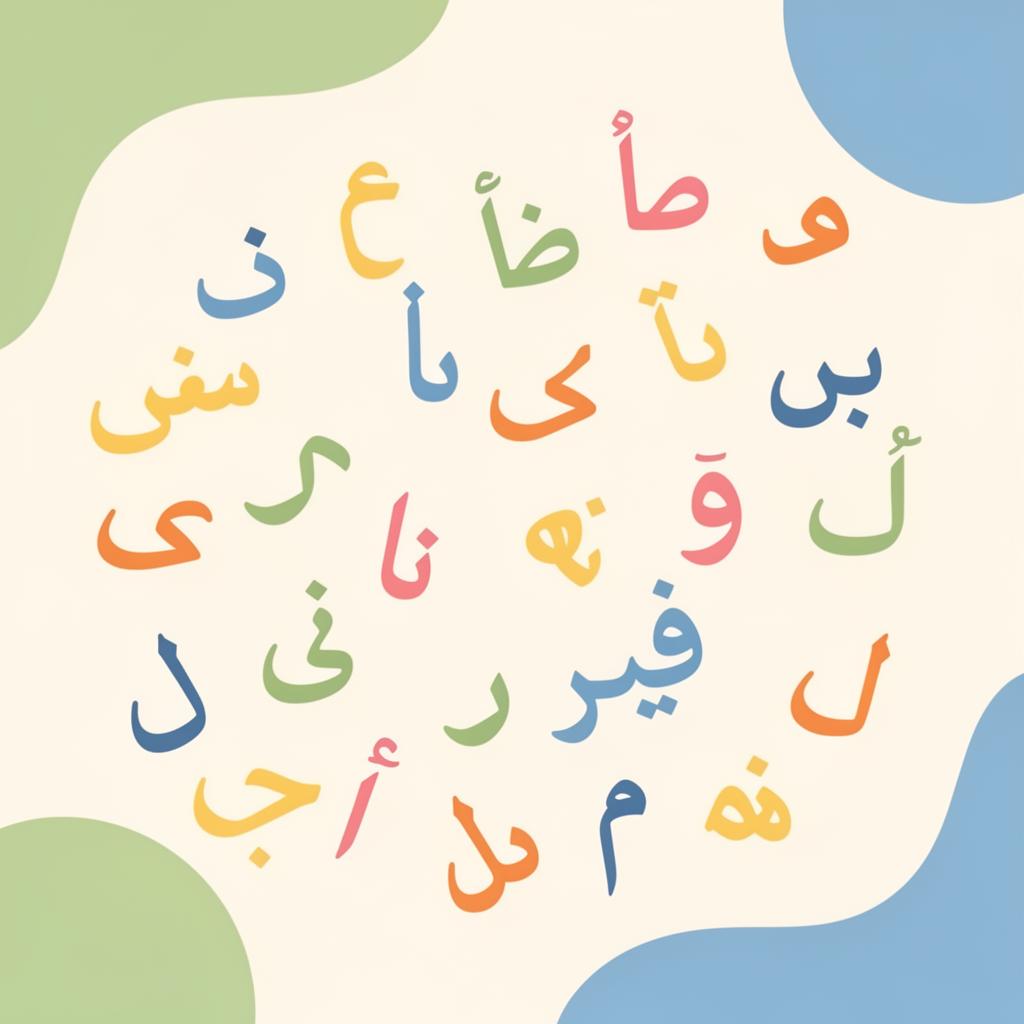 Arabic Alphabet A-Z